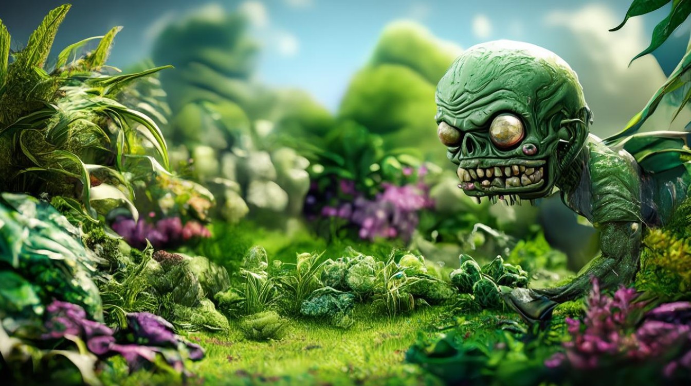 植物大战僵尸 绿色版