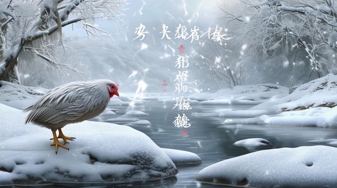 雪泥鸡爪逆水寒