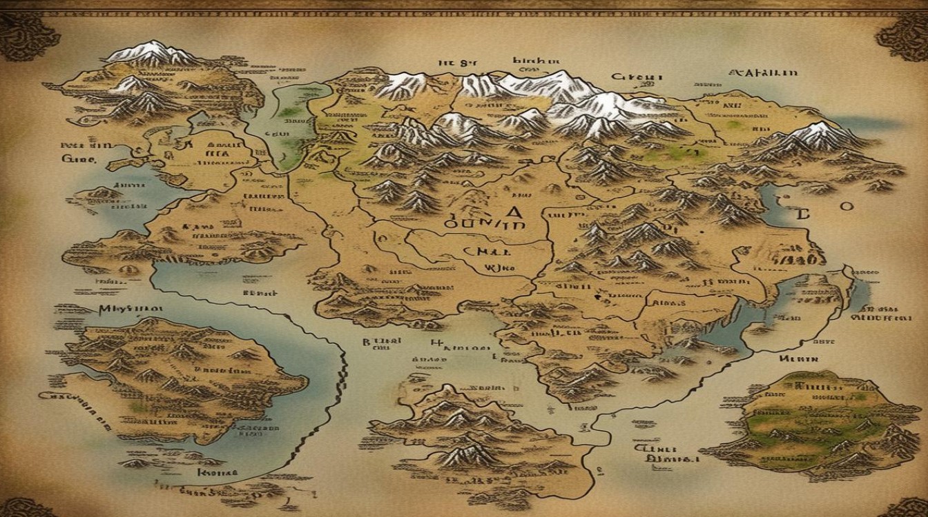 上古卷轴 5 地图多大？