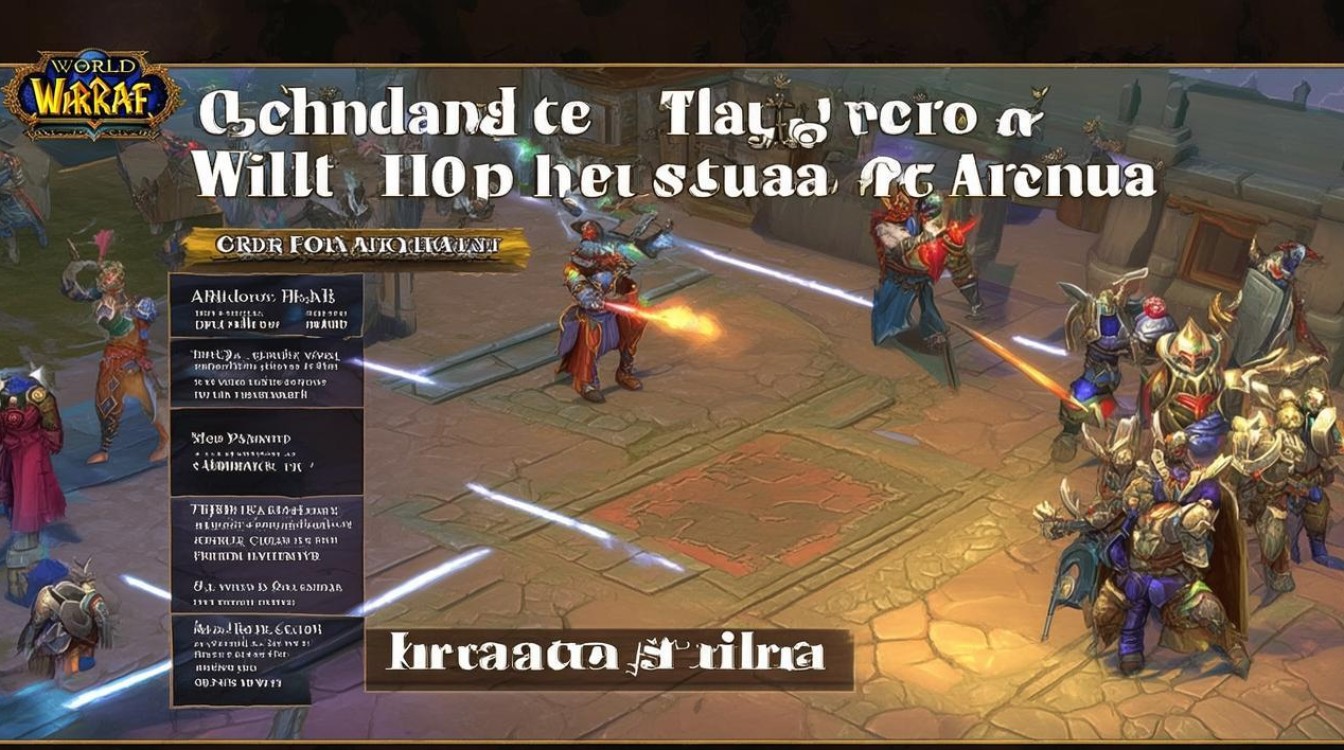 魔兽世界竞技场怎么玩？