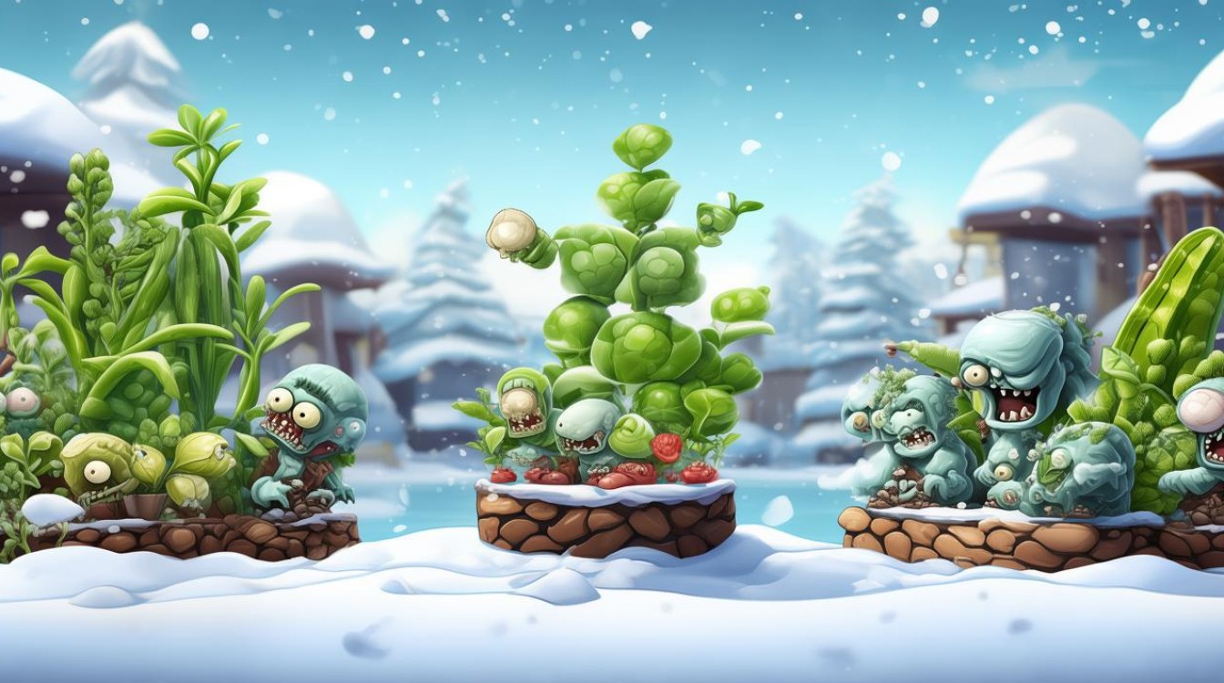 植物大战僵尸冰雪版，冬季战斗新篇章开启！