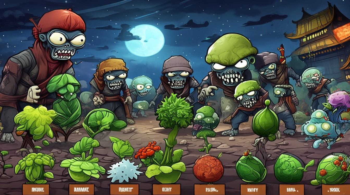 植物大战僵尸忍者版，激战再现，策略对决的新篇章！