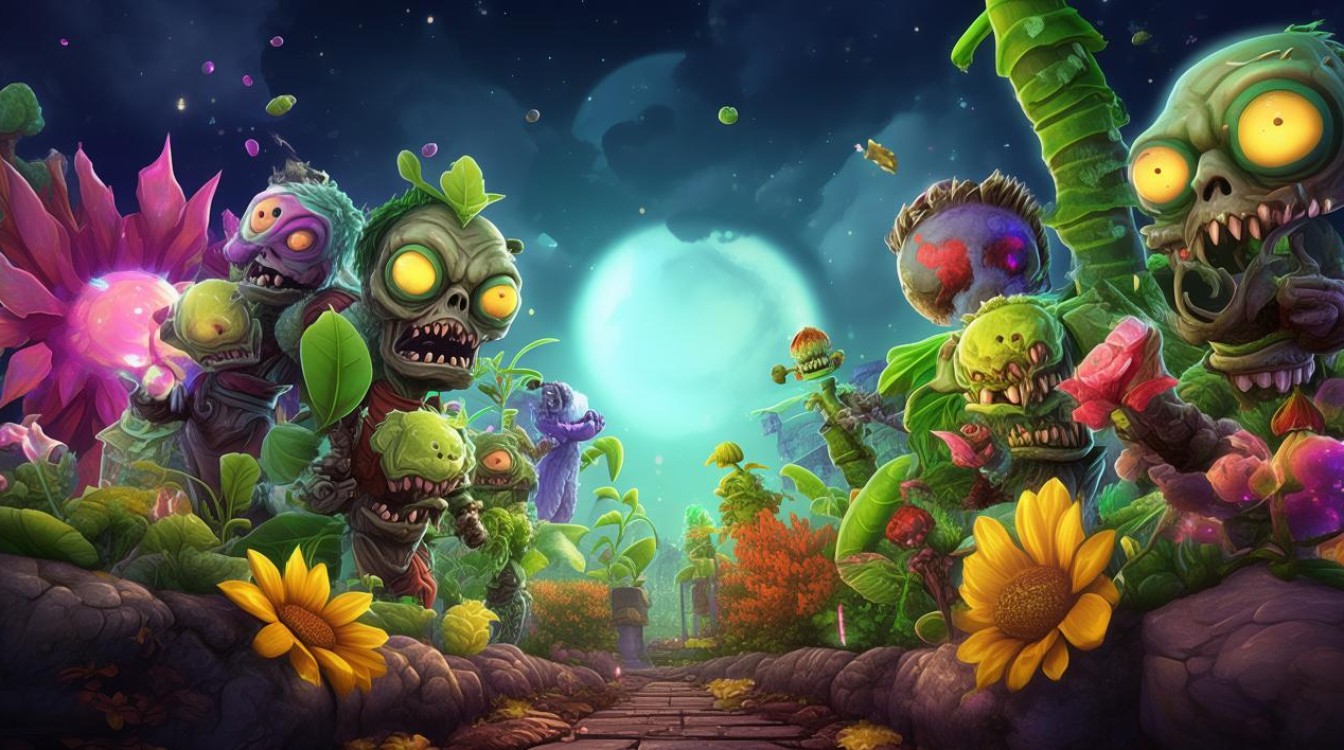 魔幻植物战僵尸，终极对决！