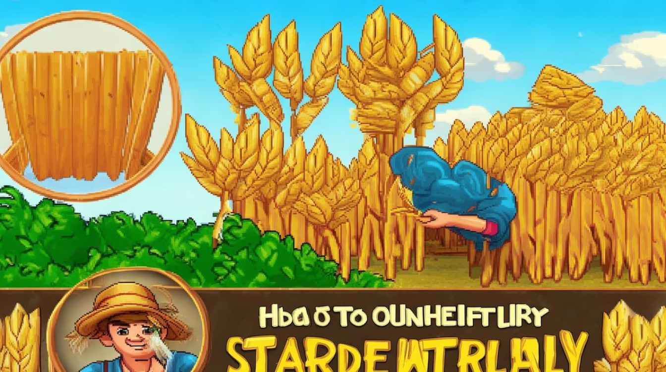 星露谷物语，干草获取全攻略